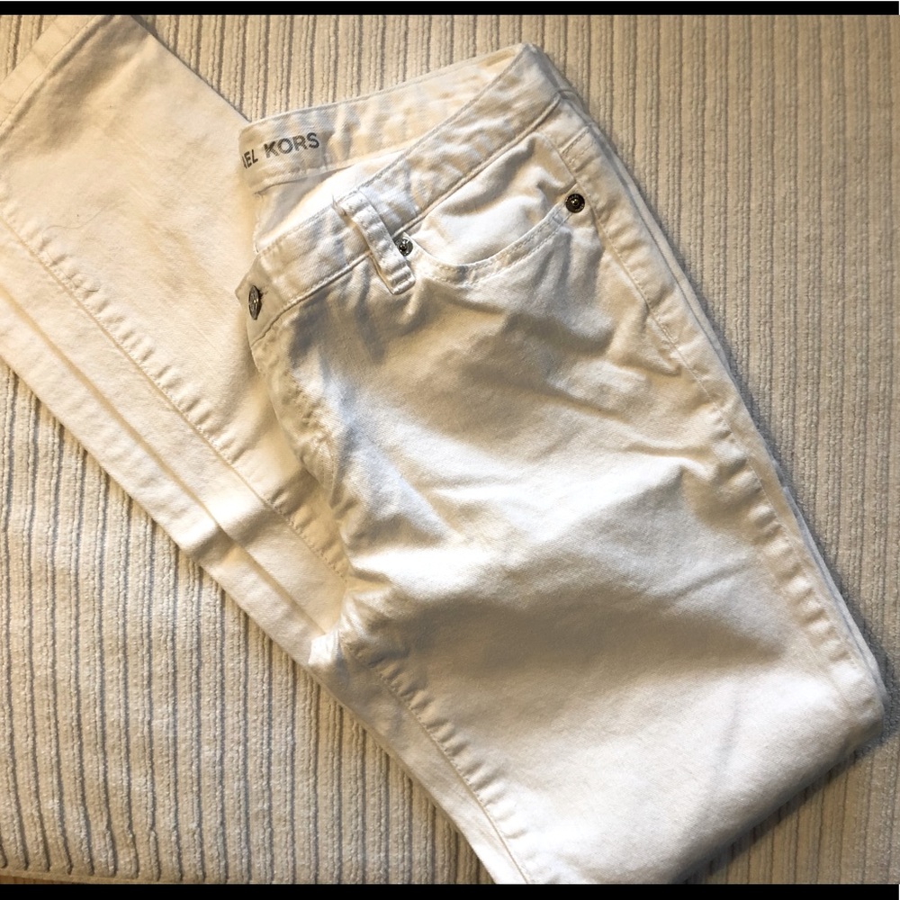 Michael Kors White Jeans